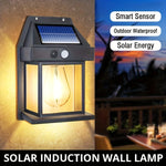 Energy Savers Outdoor Wall Tungsten Solar Light With Motion Sensors