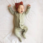 Long Sleeve Cotton Baby Jumpsuit