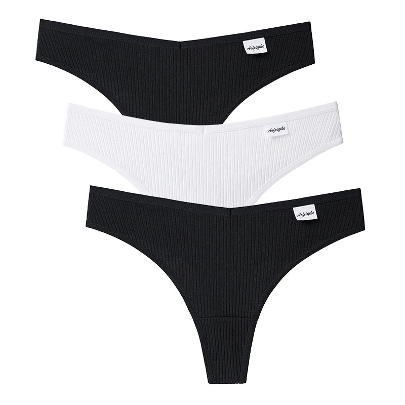 3pcs Cotton Womens Underwear