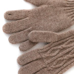 Women Cashmere Knitted Gloves Autumn Hand Warmer Winter Thicken Lining Full Fingered Mittens Skiing Short Wrist Wool Gloves Warm