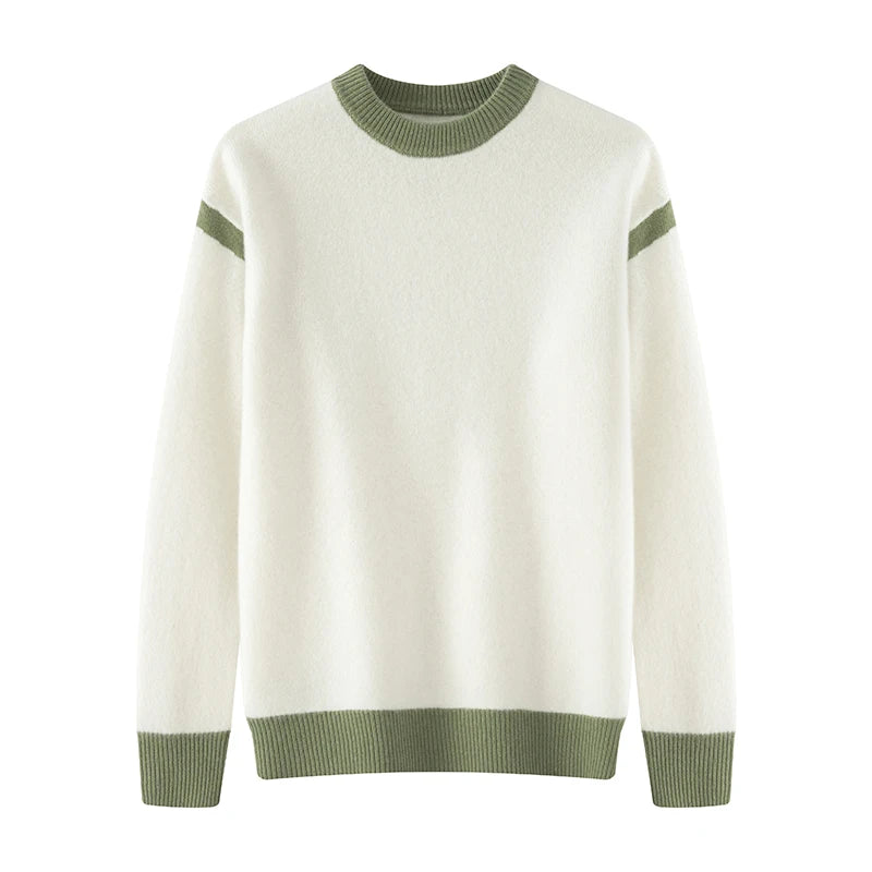 Green Pastures 100% Merino Wool Mens Sweater