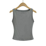 Hazy Sky Double Layer Viscose Womens Tank Top