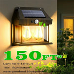 Energy Savers Outdoor Waterproof Wall Motion Sensor Solar Light