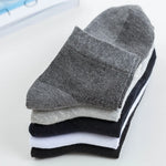 Sports Fit 5Pcs Breathable Casual Athletic Organic Cotton Mens Socks