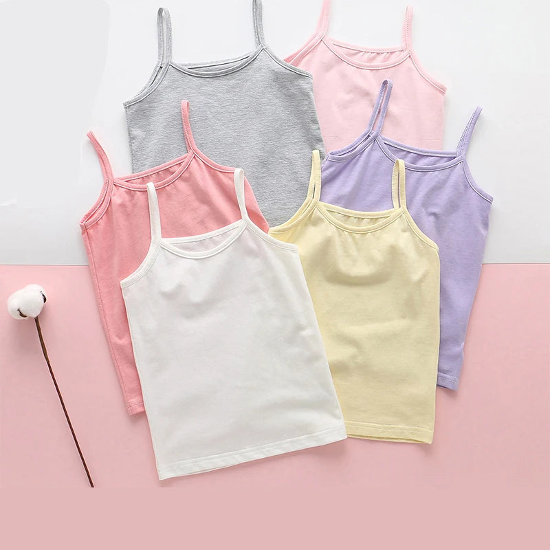 Spring Hues 3pcs Basics Girls Tank Top