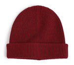 Snow Mountain Knit Beanie 100% Wool Hat