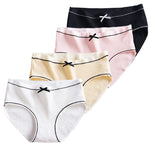 4 Pieces/Lot Maternity Underwear Women Cotton Pregnant Panties Elastic Women Seamless Briefs Soft Pregnancy Intimate Lingeries