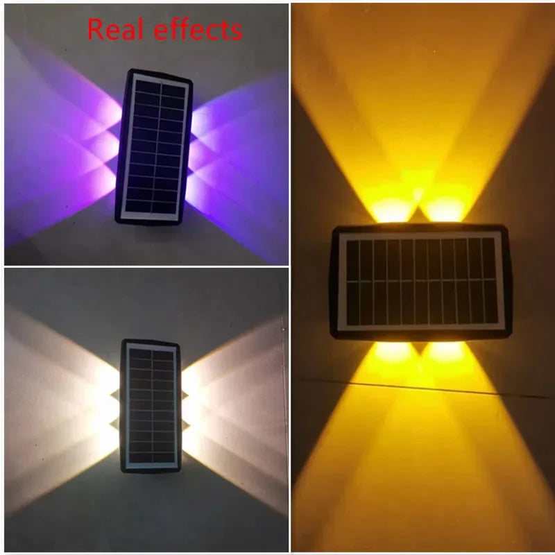 Energy Savers Outdoor LED Wall Solar Light