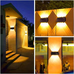 Energy Savers Outdoor Wall LED Solar Light