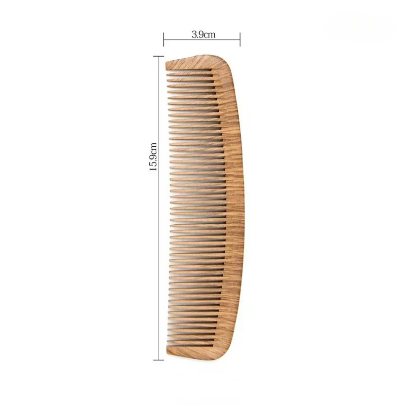 Natural Pear Blossom Comb Smooth Comb Scalp Massage Anti Tangling Bamboo Wood Comb Anti Tangling Static Hair Brush Salon Tool