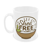 Shea Free Ceramic Coffee Mug | Hypoallergenic - Allergy Friendly - Naturally Free