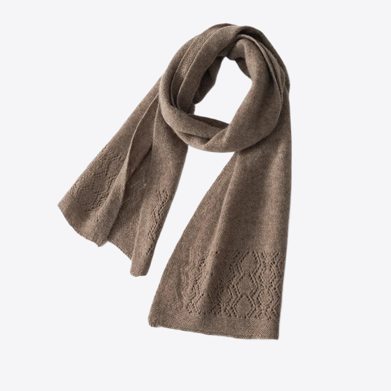 Snow Meadows Cashmere Wool Womens Scarf | Hypoallergenic - Allergy Friendly - Naturally Free