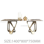 Stone Modern Luxury Rock Plate Dining Table Set | Hypoallergenic - Allergy Friendly - Naturally Free