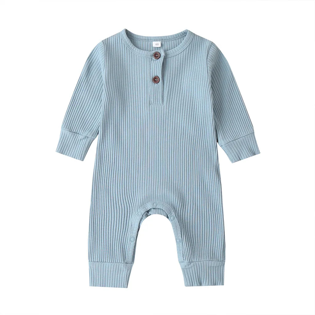 Stormy Sky 100% Cotton Baby Romper | Hypoallergenic - Allergy Friendly - Naturally Free