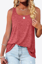 Stormy Sky Solid Viscose Tank Top | Hypoallergenic - Allergy Friendly - Naturally Free