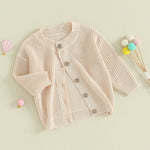 Strawberry Shortcake 100% Cotton Baby Girls Cardigan | Hypoallergenic - Allergy Friendly - Naturally Free