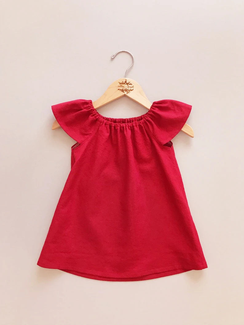 Summer Breeze 100% Cotton Baby Girls Dress | Hypoallergenic - Allergy Friendly - Naturally Free