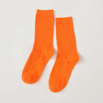 Sunbutter Delight Fine Ribbed Cotton Womens Socks | Hypoallergenic - Allergy Friendly - Naturally Free