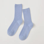 Sunbutter Delight Fine Ribbed Cotton Womens Socks | Hypoallergenic - Allergy Friendly - Naturally Free