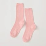 Sunbutter Delight Fine Ribbed Cotton Womens Socks | Hypoallergenic - Allergy Friendly - Naturally Free