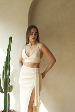 THE HAND LOOM Bella Maxi Skirt - Natural