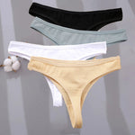 Sunny Islands 1 Pcs Cotton G String Underwear | Hypoallergenic - Allergy Friendly - Naturally Free