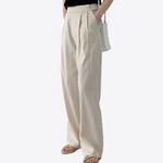 Sunny Meadows Wide Leg 100% Linen Pants | Hypoallergenic - Allergy Friendly - Naturally Free