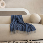 MENIQUE Cashmere & Merino Wool Blanket Tallinn