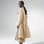 Dusky Winter Wool Cashmere Womens Coat