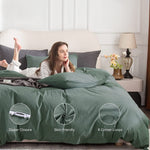 Tranquil Horizon Organic Cotton Bed Set | Hypoallergenic - Allergy Friendly - Naturally Free