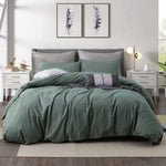 Tranquil Horizon Organic Cotton Bed Set | Hypoallergenic - Allergy Friendly - Naturally Free