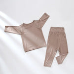 Verbena Breeze Shirt Pants Modal Baby Lounge Set | Hypoallergenic - Allergy Friendly - Naturally Free