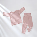 Verbena Breeze Shirt Pants Modal Baby Lounge Set | Hypoallergenic - Allergy Friendly - Naturally Free