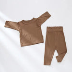 Verbena Breeze Shirt Pants Modal Baby Lounge Set | Hypoallergenic - Allergy Friendly - Naturally Free