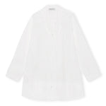 CARE BY ME 100% Organic Cotton Womens Vivienne Long Shirt