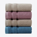 Warm Hues Terry Bamboo Cotton Bath Towel | Hypoallergenic - Allergy Friendly - Naturally Free