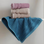 Warm Hues Terry Bamboo Cotton Bath Towel | Hypoallergenic - Allergy Friendly - Naturally Free