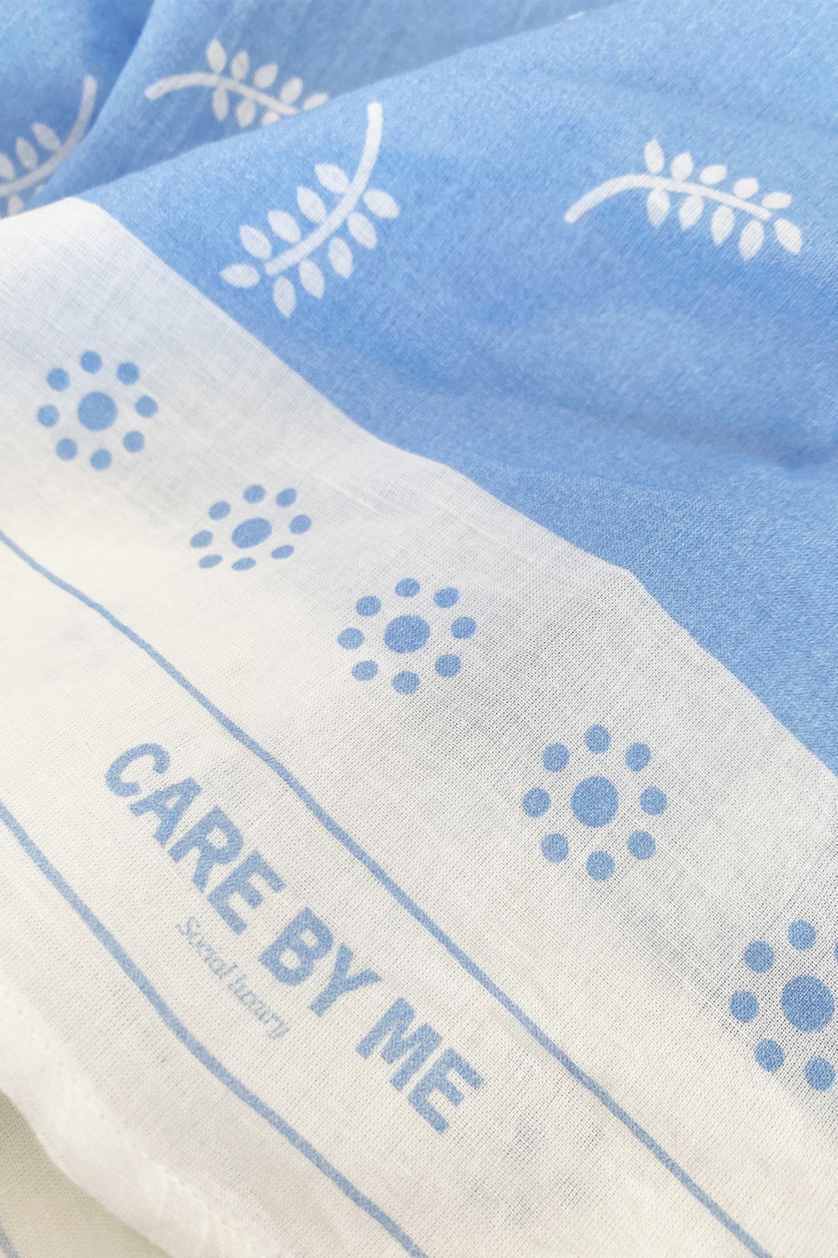 CARE BY ME Organic Cotton Womens Grain Fields Scarf
