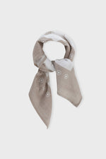 CARE BY ME Organic Cotton Womens Grain Fields Scarf