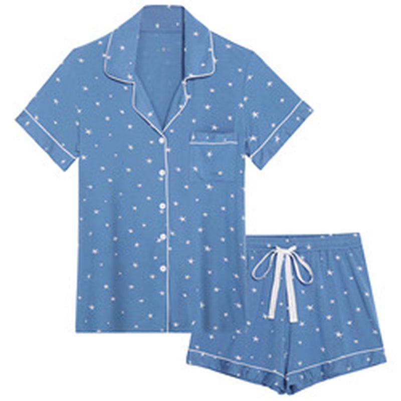 Wildberry Hues Organic Cotton Pajamas Short Set | Hypoallergenic - Allergy Friendly - Naturally Free