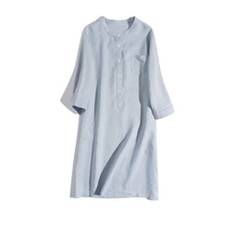 Wildberry Orchard 100% Linen Dress | Hypoallergenic - Allergy Friendly - Naturally Free