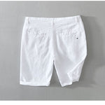 Wilderness Retreat Casual 100% Linen Mens Shorts | Hypoallergenic - Allergy Friendly - Naturally Free