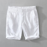 Wilderness Retreat Casual 100% Linen Mens Shorts | Hypoallergenic - Allergy Friendly - Naturally Free