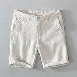 Wilderness Retreat Casual 100% Linen Mens Shorts | Hypoallergenic - Allergy Friendly - Naturally Free