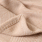 Winter Bloom Woven 100% Wool Throw Blanket | Hypoallergenic - Allergy Friendly - Naturally Free