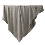 Winter Bloom Woven 100% Wool Throw Blanket | Hypoallergenic - Allergy Friendly - Naturally Free