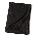 Winter Bloom Woven 100% Wool Throw Blanket | Hypoallergenic - Allergy Friendly - Naturally Free