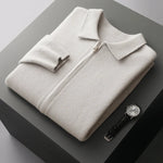 Winter Desert Knit 100% Merino Wool Mens Jacket | Hypoallergenic - Allergy Friendly - Naturally Free