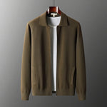 Winter Desert Knit 100% Merino Wool Mens Jacket | Hypoallergenic - Allergy Friendly - Naturally Free