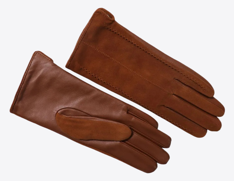 Winter Warmth Wool Leather Womens Gloves | Hypoallergenic - Allergy Friendly - Naturally Free